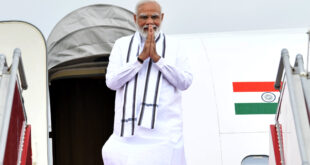 PM arrives in Chennai on May 26, 2022.