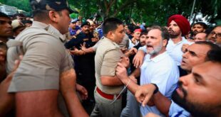 राहुल प्रियंका के पीएम आवास घेराव पर सरकार का पलटवार, कहा मुद्दों से ध्यान भटकाने के लिए रचा गया ड्रामा, राहुल गांधी तुरंत देश से मांगे माफी