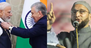 उज्बेकिस्तान से पीएम मोदी को मिले सर्वोच्च सम्मान पर असदुद्दीन ओवैसी का तीखा तंज, बोले— 'बाबर के देश से अवार्ड आया