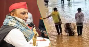 जेवर एयरपोर्ट की पार्किंग में जलभराव पर अखिलेश यादव का तीखा तंज, पूछा 'क्या अब हवाई अड्डे पर नावें चलेंगी? जहाँ भाजपा सरकार, वहाँ महा भ्रष्टाचार'