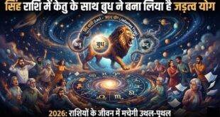 सिंह राशि में केतु बुध की युति से बना खतरनाक जड़त्व योग, इन 4 राशियों के जीवन में मचेगी भारी उथल पुथल