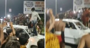 Haridwar Kanwar Yatra Incident: हरिद्वार में मामूली साइड लगने पर बवाल! पुलिस के सामने कांवड़ियों ने कार में की तोड़फोड़ और मारपीट