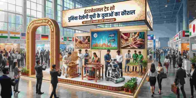 इंटरनेशनल ट्रेड शो में दुनिया देखेगी यूपी के युवाओं का कौशल