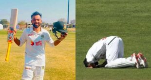 तौहीद हिरदॉय का बड़ा कारनामा; घरेलू क्रिकेट में ठोका ऐतिहासिक तिहरा शतक, टीम के हित में 400 रन बनाने का मौका खुद ठुकराया