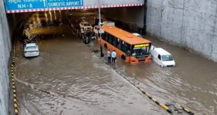 दिल्ली NCR में मूसलाधार बारिश का कहर, IGI एयरपोर्ट के टर्मिनल 3 में भरा पानी