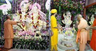 बाबर और औरंगजेब में विश्वास रखने वाले कभी आपकी आस्था का सम्मान नहीं कर सकते', श्रीकृष्ण जन्माष्टमी पर मथुरा में गरजे सीएम योगी
