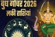 बुध का तुला राशि में महागोचर: लक्ष्मी नारायण योग से मेष, मिथुन और तुला समेत 6 राशियों की बदलेगी किस्मत, कारोबार में बंपर लाभ