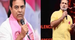 राहुल गांधी को बीआरएस नेता केटीआर की खुली चुनौती, तेलंगाना आकर छात्रों से बात करने और रोजगार के वादों का हिसाब देने को कहा
