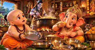 Ganesh Ji Moral Story: जब कुबेर का अढ़ैया भोजन अकेले चट कर गए बाल गणेश! फिर शिव पार्वती ने ऐसे शांत की पेट की अग्नि
