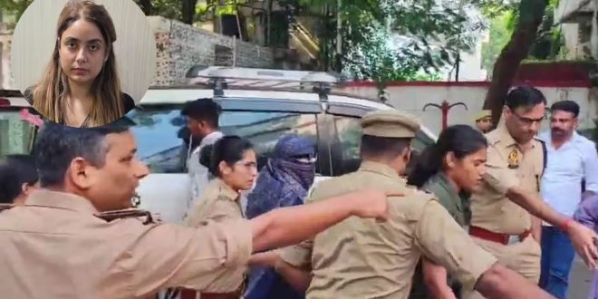 नागपुर से सीधे लखनऊ की हजरतगंज कोतवाली पहुंची श्रद्धा दुबे