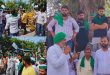 मेरठ में किसानों का हल्लाबोल: बैरियर गिराकर कलेक्ट्रेट में घुसे