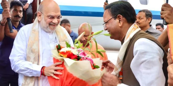 यूपी चुनाव की तैयारियों को लेकर अमित शाह पहुंचे लखनऊ