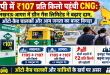 यूपी में ₹107 प्रति किलो पहुंची CNG: लखनऊ आगरा में ग्रीन गैस लिमिटेड ने बढ़ाए दाम, ऑटो कैब चालकों और आम जनता का बजट बिगड़ा